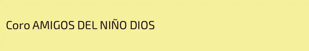 Coro AMIGOS DEL NIÑO DIOS